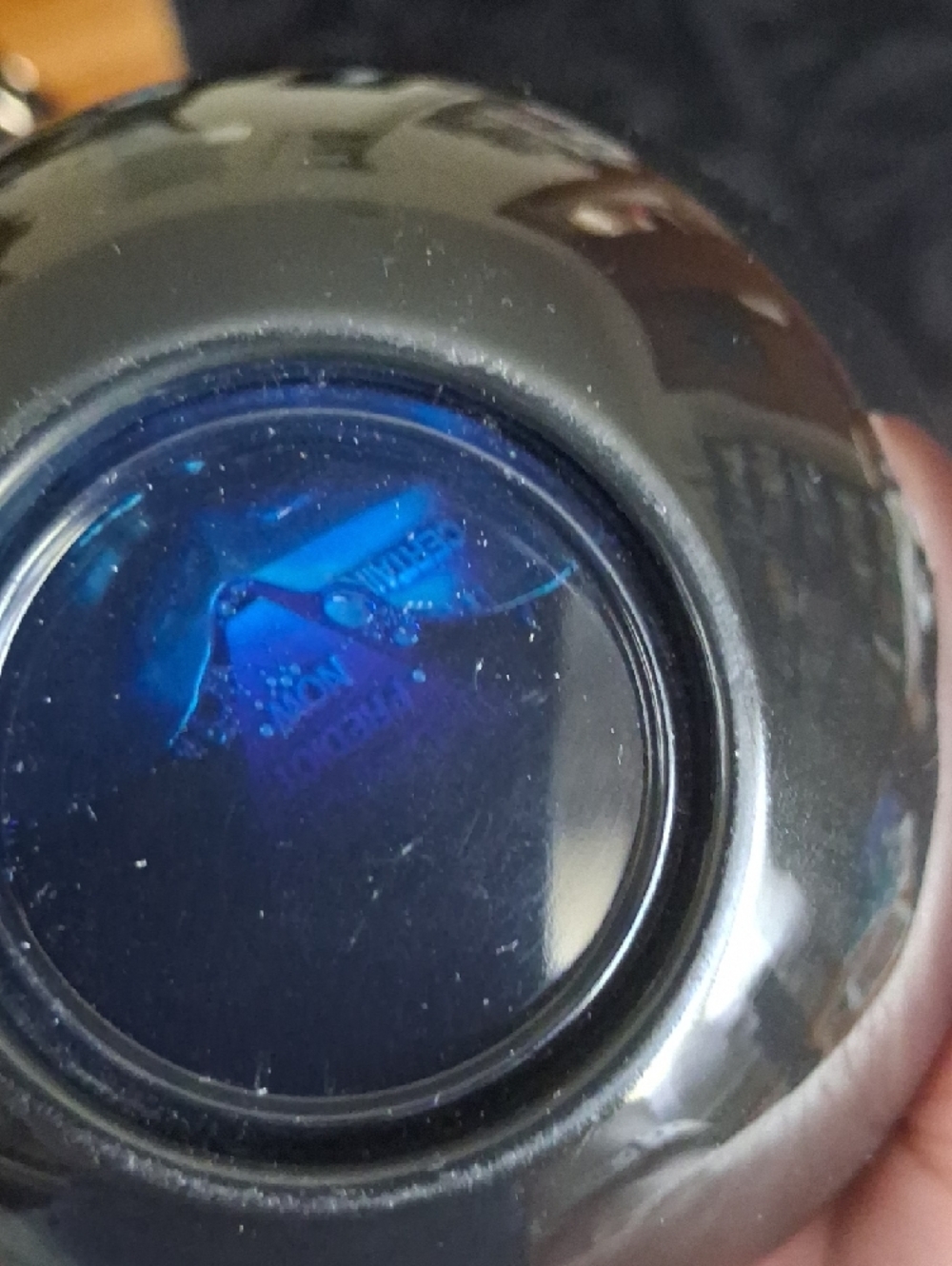 Black Magic 8 Ball with White Number 8 - Picture 3 of 4